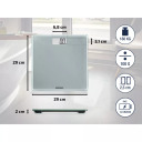 Elektroniskie svari Style Sense Compact 300 Soehnle 1063852 180kg 2.5cm 29x29x6.8cm