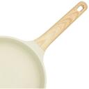 Resto Praepann 93811 28 cm, Alumiinium, PFLUON katte, Ergonomiline puidust k&auml;epide, Induktsioonip&otilde;hi, 1 tk.