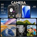 Ulefone Armor 29 Ultra, 29 ULTRA MARVEL BLACK, 16GB, 1TB, 8K vaizdo įra&scaron;ymas, 50MP kamera, 21200mAh, IP68/IP69K