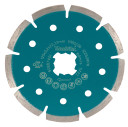 Dimanta griezripa ar segmentiem 125mm Betonam/Akmenim X-LOCK, E-02076 MAKITA