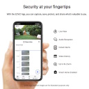Ezviz HB8 PTZ CS-HB8-4MP V&auml;listingimustes IP65 4MP 2K Nutikas Aku Kaamera 360&deg; P&ouml;&ouml;ramisega MicroSD / &Ouml;&ouml;n&auml;gemine Valge