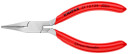 Precīzās plēses, KNIPEX, 37 13 125, 125 mm, hromētas, ergonomiskas rokturi