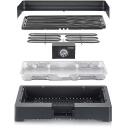 Severin Elektriline grill PG 8567, 2200 W, 44.5 cm, 0.115 m&sup2;, roostevaba teras, mitte kleepuv kate