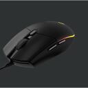 Logitech G203 USB optinė pelė 910-005796, 8000 DPI, 6 mygtukai, RGB ap&scaron;vietimas, 2.1m laidas