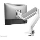 Neomounts stiprinājuma roka DS70-450WH1 17-42" 15 kg, gāzes atsperes augstuma regulē&scaron;ana, 180&deg; apstā&scaron;anās, kabelis
