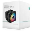 Deepcool CPU Jahuti AG620 BK ARGB R-AG620-BKANMN-G-2, 260W, 67.88 CFM, 6 soojus toru, RGB LED, PWM tugi