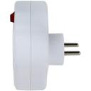 Esperanza sadalītājs ELK311W, 130g, 2 AC izejas, 1 USB 2.0, 3680W, 16A, 220-240V, 50Hz, balts