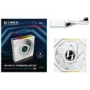 Lian Li Arvutikorpuse ventilaator G99.12RTLLCD1W1W.00, 120mm, 12V, 1, 54.3cfm, 1900RPM, FDB, valge