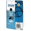 Epson Tindikassett 408, C13T09J14010, 18.9 ml, 1 tk, must, pigmenditint, &uuml;hilduv WorkForce Pro WF-C4810DTWF