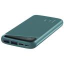 Navitel PWR10 MX Green, 10000mAh, 3.7V, 37Wh, 2xUSB-A, kahepoolsed USB-C, mikro-USB, &uuml;lekoormuse kaitse