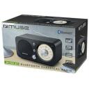Muse Radio M-095BT, 5W, AC 100-240V (50/60Hz), Bluetooth, NFC, FM, 1x skaļrunis, melns