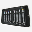 Kombinētā uzgriežņu atslēga komplekts 8 gab., WERA, 05020012001, SAE izmēri: 5/16" - 3/4", ar žaketes maisiņu