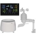 Emos belaidė meteorologinė stotis E6016, E6016, 4x1,5V AA, 3x1,5V AAA, 100m, 433MHz, spalvotas ekranas, žadintuvas