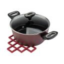 Jata Защита для сковород HACC4546, 20x20см, силикон, термостойкий до 230&deg;C, гибкий, нескользящий, устойчивый к царапинам