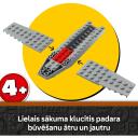 Lego Mando un Grogu N-1 Starfighter 75410, 92, 220mm, 170mm, 50mm, 4+ gadi, instrukcijas