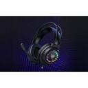 Onikuma austiņas X92 Black, 20 &Omega;, 50 mm, 113 dB, 2.2 m, multidirekcionalais mikrofons, 360&deg; rotācija, RGB apgaismojums