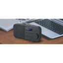 Muse Pārnēsāms radio M-109DB, 87,5&ndash;108 MHz, 4xAA, LCD displejs, melns, modinā&scaron;anas funkcija