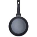 Resto Praepann 93323 20 cm, Alumiinium, Must, 4-kihiline PFLUON kate, Ergonomiline k&auml;epide, Induktsiooniga &uuml;hilduv