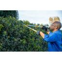 STIGA Telescopic Hedge Shears dzīvžogu &scaron;ķēres dzīvžogu un krūmu apgrie&scaron;anai 695mm Teflon pārklājums ergonomisks rokturis 2H1120001/ST1