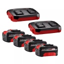 Bezvadu zāles pļāvējs GP-CM 36/47 S HW Li, EINHELL, 3413200, 47 cm, 4x4,0Ah akumulatori, 700 m² zālienam