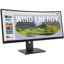 Lenovo ThinkVision T34WD-40 64AEGAT1EU, 3440 x 1440, 120 Hz, 4 ms, 300 cd/m&sup2;, 1 HDMI, USB 3.2 Gen 1 keskpunkt, kumer