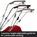 Bezvadu zāles pļāvējs GE-CM 36/43 Li M-Solo, EINHELL, 3413246, 43 cm, 6 augstuma līmeņi, 600 m&sup2; līdz 600 m&sup2; zāliena platībai