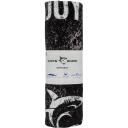 White Shark Dvielelis STINGRAY TW-01, 80x160 cm, 100% pārstrādāts poliesters, melna/balta/sarkana