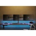 Neomounts monitors stiprinājuma roka FPMA-D550D3BLACK, 10-27", 3 ekrāniem, 6 kg, VESA 75x75/100x100, melna