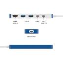 Hyper HyperDrive Flex dokstacija HD4101BUGL, 1x HDMI, 2x USB-A, 1x USB-C