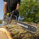 Grandininis pjūklas 51,7cc 500mm, POWERPLUS, POWXG10247, mažas atatrankos sistema, automatinis tepimas