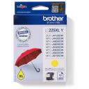 Brother Tintes kārtridžs LC225XLY, 1200 lapas, dzeltena, augstas ražības, saderīgs ar DCP-J4120DW, MFC-J4420DW