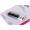 Silicon Power Blaze B02 Pendrive, SP128GBUF3B02V1K, 128 GB, USB Type-A, 3.2 Gen 1, must, v&otilde;tmehoidja, plastmass