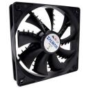 Zalman Ventilaator ZM-F3(SF) 120mm, 1200 RPM, 125 g, 12 V, 20 dB, 23 dB, 1 ventilaator, Must