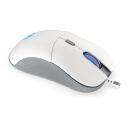 Endorfy GEM Plus Onyx White pele, EY6A011, 19000 DPI, 6 pogas, USB Type-C, Kailh GM 8.0, RGB apgaismojums