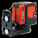 Kryžminis lazerinis nivelyras 3,7 V (5,2 Ah) žalias spindulys YT-30434 YATO