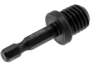 Yato Srieginis adapteris M14 YT-47869, 47mm, M14, 1/4" (6.3mm), anglinis plienas, juodas pavir&scaron;ius