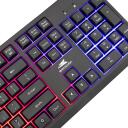 Baracuda Klaviatūra STARFISH, 104 taustiņi, pilns izkārtojums, membrāna, USB 2.0, apgaismojums, 1,5m