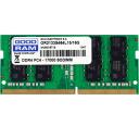 Goodram Atmintis GR2400S464L17S/8G, 8 GB, 2400 MHz, CL17, 1 x 8 GB, 260-pin SO-DIMM, žalia