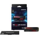 Samsung SSD M.2 MZ-V9P2T0CW 2TB, lugemise kiirus 7450 MB/s, kirjutamise kiirus 6900 MB/s, PCIe 4.0, V-NAND MLC, jahutiga