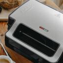 Adler V&otilde;ileiva r&ouml;ster AD 3073, 1000 W, 2 plaati, roostevaba teras/must, vertikaalne ladustamine, libisemiskindlad jalad