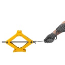 Žirklinis hidraulinis domkratas 2 t 120–395 mm tvirtas greito veikimo su gumine pagalvė saugos vožtuvas T10202-GS JCB