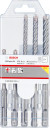 5 SDS plus-5X komplekts 5/6/6/8/10 mm, Perforatora urbjiem, smalcinātājiem PRO SDS PLUS-5X PERFORATORU TRIECIENURBJU KOMPLEKTS, 2608833910, BOSCH