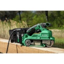 Bezvadu lentes slīpma&scaron;īna, HIKOKI, SB3608DAW4Z, 36 V, bezsuku motors, mainīgs ātrums, kompakts dizains