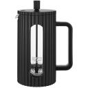 Resto French Press 90531, 1 L, melna, borosilikāta stikls, nerūsējo&scaron;ā tērauda filtrs, plastmasas vāks, ergonomiska rokturis