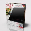 Adler Induktsioon pliit AD 6513, 2000 W, 1 keeduala, LCD ekraan, must, kiire keetmine, laste lukustus