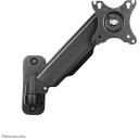 Neomounts monitori seinakinnitus WL70-440BL11, 17-32 tolli, 9 kg, VESA 75x75-100x100 mm, gaasivedru, 135&deg; kallutus, 360&deg; p&ouml;&ouml;ramine