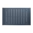 Kafijas galdiņ&scaron; TOMSON 116x70xH45cm, tum&scaron;i pelēks 13450