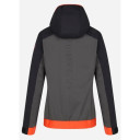 Jaka MACNAS Softshell Jkt W, izmērs: S, Carbon/Cherry Tomato, 8020647209446 LA SPORTIVA