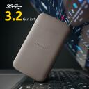 Intenso I&scaron;orinis SSD TX500 3827470 2 TB, USB Type-C, 3.2 Gen 2, Skaitymo greitis 1000 MB/s, Smūgiams atsparus