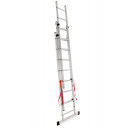 ALUMINIUM TRIPLE SECTION MULTI-PURPOSE LADDER 3x8 150kg AW23080 AWTOOLS